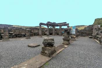 Archeologický areál a Národní park Korazim v Izraeli. (© Pavel Vítek 10/2016)