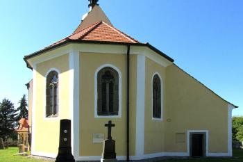 Kostel sv. Jana Křtitele v Dražicích u Tábora (© Pavel Vítek  09/2021)