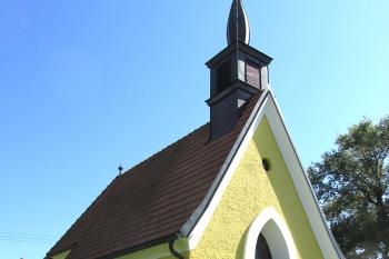Kaple Jména Panny Marie v Drhovicích v bývalém okrese Tábor. (© Pavel Vítek  09/2021)