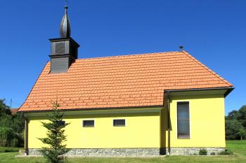 Kaple Jména Panny Marie v Drhovicích v bývalém okrese Tábor. (© Pavel Vítek  09/2021)