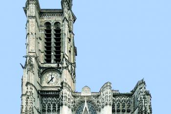 Katedrála sv. Petra a Pavla ve francouzském městě Troyes. (© Pavel Vítek 06/2005)