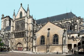 Katedrála sv. Petra a Pavla ve francouzském městě Troyes. (© Pavel Vítek 06/2005)