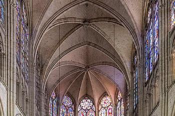 Katedrála sv. Petra a Pavla ve francouzském městě Troyes. (© Pavel Vítek 06/2005)