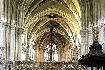 Katedrála sv. Petra a Pavla ve francouzském městě Troyes. (© Pavel Vítek 06/2005)