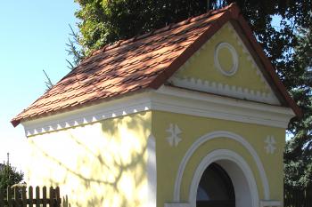 Kaplička sv. Jana Nepomuckého v Dražicích u Tábora (© Pavel Vítek  09/2021)