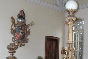 podesta hlavního schodiště (© Alena Volná, 7/2005)