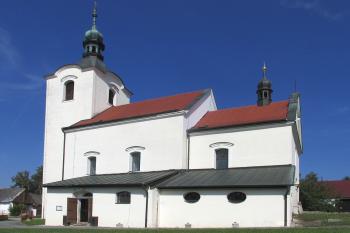 Kostel sv. Bartoloměje v Pošné u Pacova. (© Pavel Vítek  09/2021)