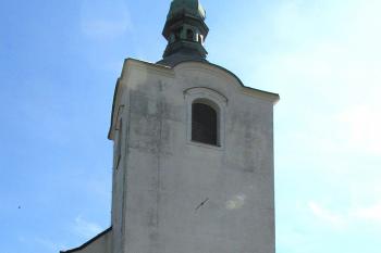 Kostel sv. Bartoloměje v Pošné u Pacova. (© Pavel Vítek  09/2021)