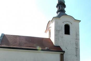 Kostel sv. Bartoloměje v Pošné u Pacova. (© Pavel Vítek  09/2021)
