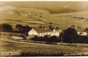 zámeček (pohlednice ze 30.let 20.stol.) (© Miroslav Böhm 10/2021)