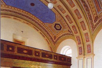 interiér synagogy (kol. r. 2000) (© Miroslav Böhm 10/2021)