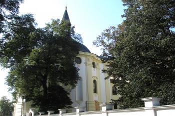 Kostel sv. Štěpána Prvomučedníka v Klášterním Kradisku v Olomouci (© Pavel Vítek  10/2021)