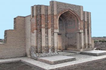 Archeologický areál Kuňja-Urgenč v Turkmenistanu. (© Pavel Vítek 09/2010)