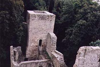 Pohled z věže (© 2001 Jirka Čížek)