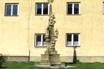 Morový sloup v Městečku Trnávka u Moravské Třebové (© Pavel Vítek  09/2021)