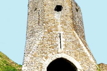 Hrad Dover v jihoanglickém hrabství Kent. (© Pavel Vítek  09/2021)