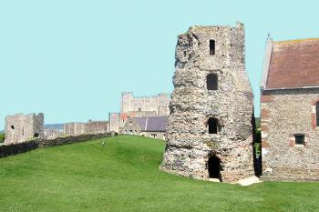 Hrad Dover v jihoanglickém hrabství Kent. (© Pavel Vítek 08/2006)