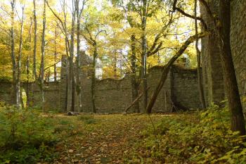 romantická zřícenina hradu Ballymote (© Jaroslav Špiroch  10/2021)