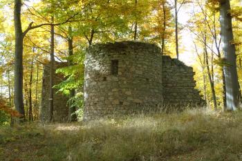 romantická zřícenina hradu Ballymote (© Jaroslav Špiroch  10/2021)