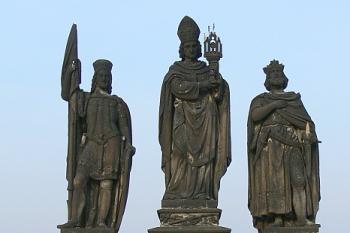 Sv. Norbert, Václav a Zikmund ( © Petr Turyna 02/2006)