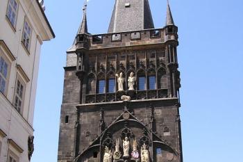 Staroměstské průčelí mostecké věže ( © Jan P. Štěpánek 07/2007)