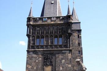 Malostranské průčelí Staroměstské mostecké věže ( © Jan P. Štěpánek 07/2007)