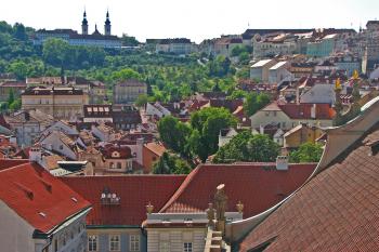 pohled z kostela sv. Mikuláše (© Václav Kubeš, 05/2007)