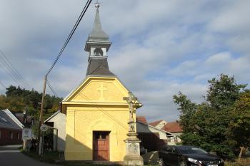 Kaple Nejsvětější Trojice v Čuníně, místní části města Konice. (© Pavel Vítek  10/2021)