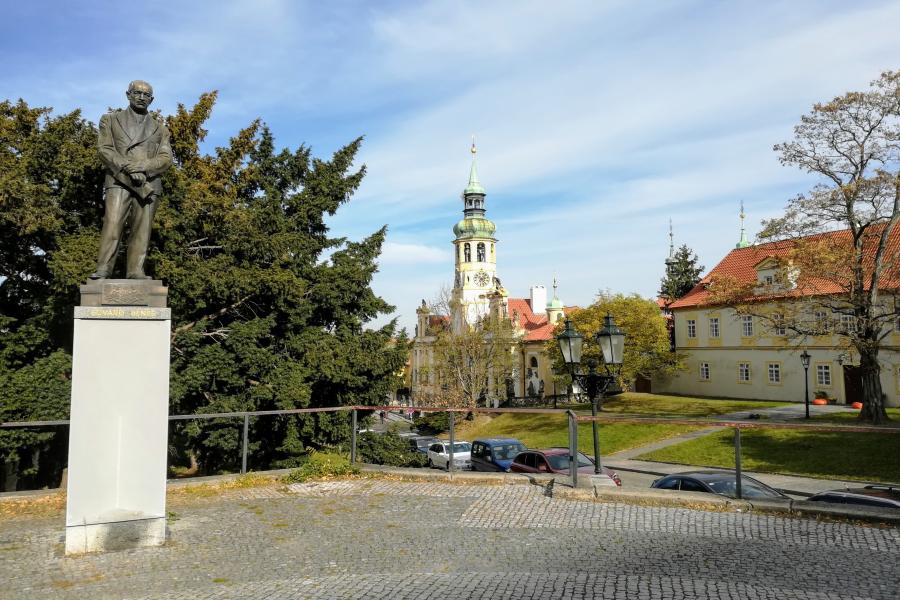 socha prezidenta Edvarda Beneše