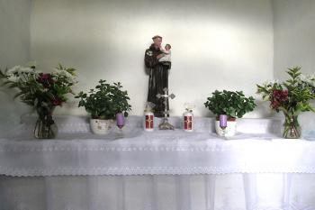 Kaple sv. Antonína v Jesenci u Konice v prostějovském okrese. (© Pavel Vítek  10/2021)
