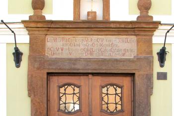 Fara v Křenově v okrese Svitavy. (© Pavel Vítek  10/2021)