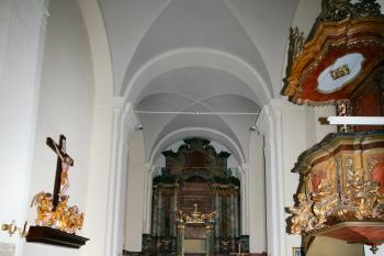 presbytář klášterního kostela (© Pavel Zany Komárek 8. 11. 2019)