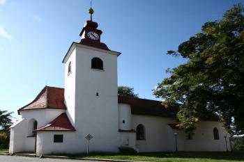 kostel od severu (© Pavel Zany Komárek 13. 9. 2009)