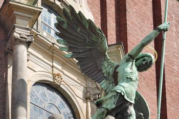 Kostel svatého Archanděla Michaela v Hamburku. (© Pavel Vítek 06/2001)