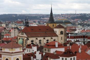 Kostel sv. Jiljí v pohledu ze Staroměstské radnice ( © Miroslav BITTER 04/2007)
