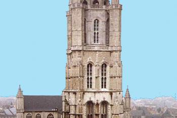 Kostel sv. Mikuláše v belgickém Gentu. (© Pavel Vítek 06/2005)