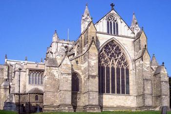 Katedrální kostel sv. Petra a sv. Wilfrida ve městě Ripon v anglickém hrabství North Yorkshire. (© Pavel Vítek 08/2006)