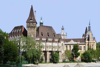 Hunyádův hrad v Budapešti. (© Pavel Vítek 09/2017)