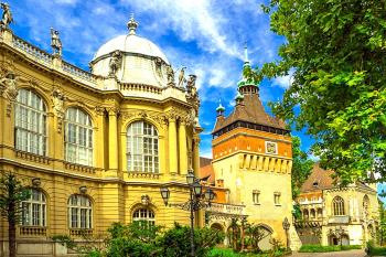 Hunyádův hrad v Budapešti. (© Pavel Vítek 09/2017)