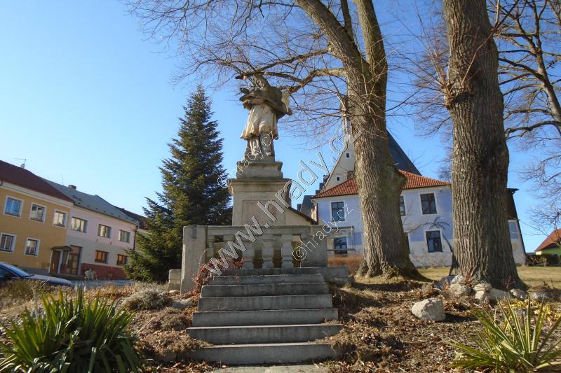socha sv. Jana Nepomuckého