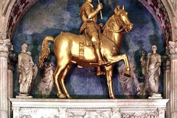 Kostel Santa Maria Maggiore v italském Bergamu (© Pavel Vítek 05/2001)