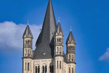 Kostel Velký svatý Martin v německém Kolíně nad Rýnem. (© Pavel Vítek 06/2001)