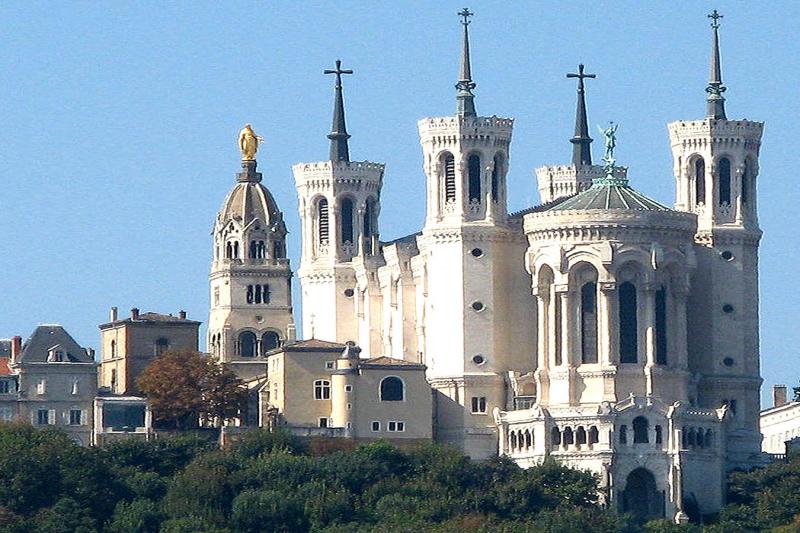 bazilika Notre-Dame de la Fourvière bazilika Notre-Dame de la Fourvière
