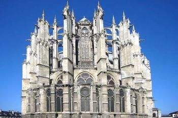 Katedrála Notre-Dame ve francouzském Chartres. (© Pavel Vítek 04/2005)