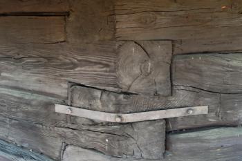detail roubené vazby presbyteria kostela  (© Jan P. Štěpánek  04/2022)
