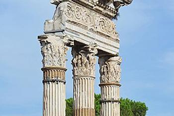 Caesarovo fórum, Foro di Césare, v Římě (© Pavel Vítek 05/2001)