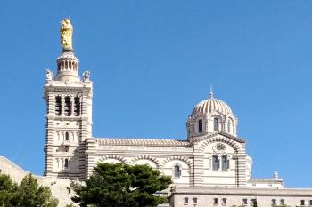 Bazilika Notre-Dame de la Garde ve francouzské Marseille. (© Pavel Vítek 06/2005)