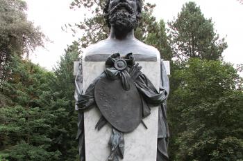 Pomník Eduarda Steffena v České Lípě (© Pavel Vítek 09/2021)