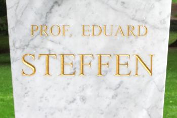 Pomník Eduarda Steffena v České Lípě (© Pavel Vítek 09/2021)