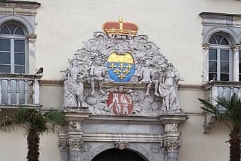 Zámek Porcia v korutanském městě Spittal an der Drau v Rakousku. (© Pavel Vítek 05/2000)